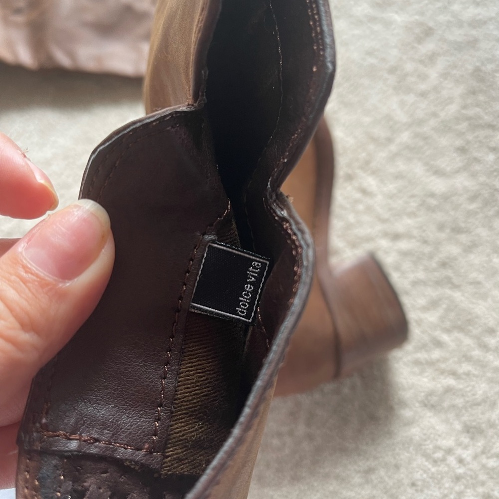 Dolce Vita Gage Boot in Saddle Leather - Picture 6 of 7